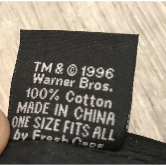 Vintage 1996 Deadstock Warner Brothers Space Jam Snapback Hat Michael Jordan - Picture 4 of 7
